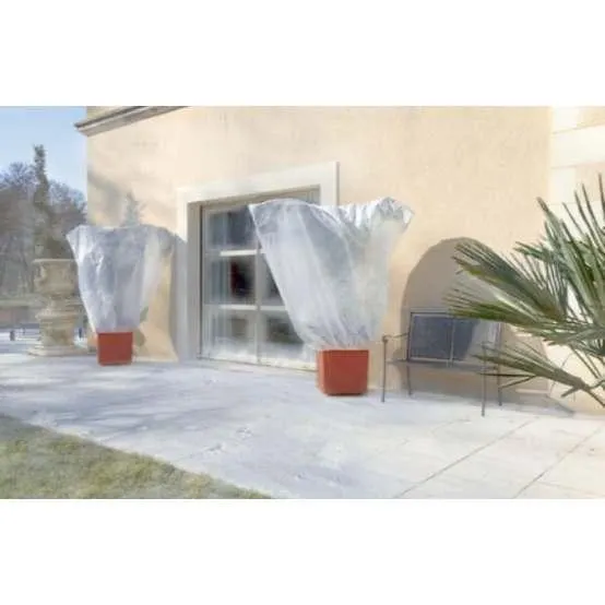 Housse d'hivernage zippée Hiverzip Ø 2 x l. 3,2 x H. 3 m 70g/m² - Nortène