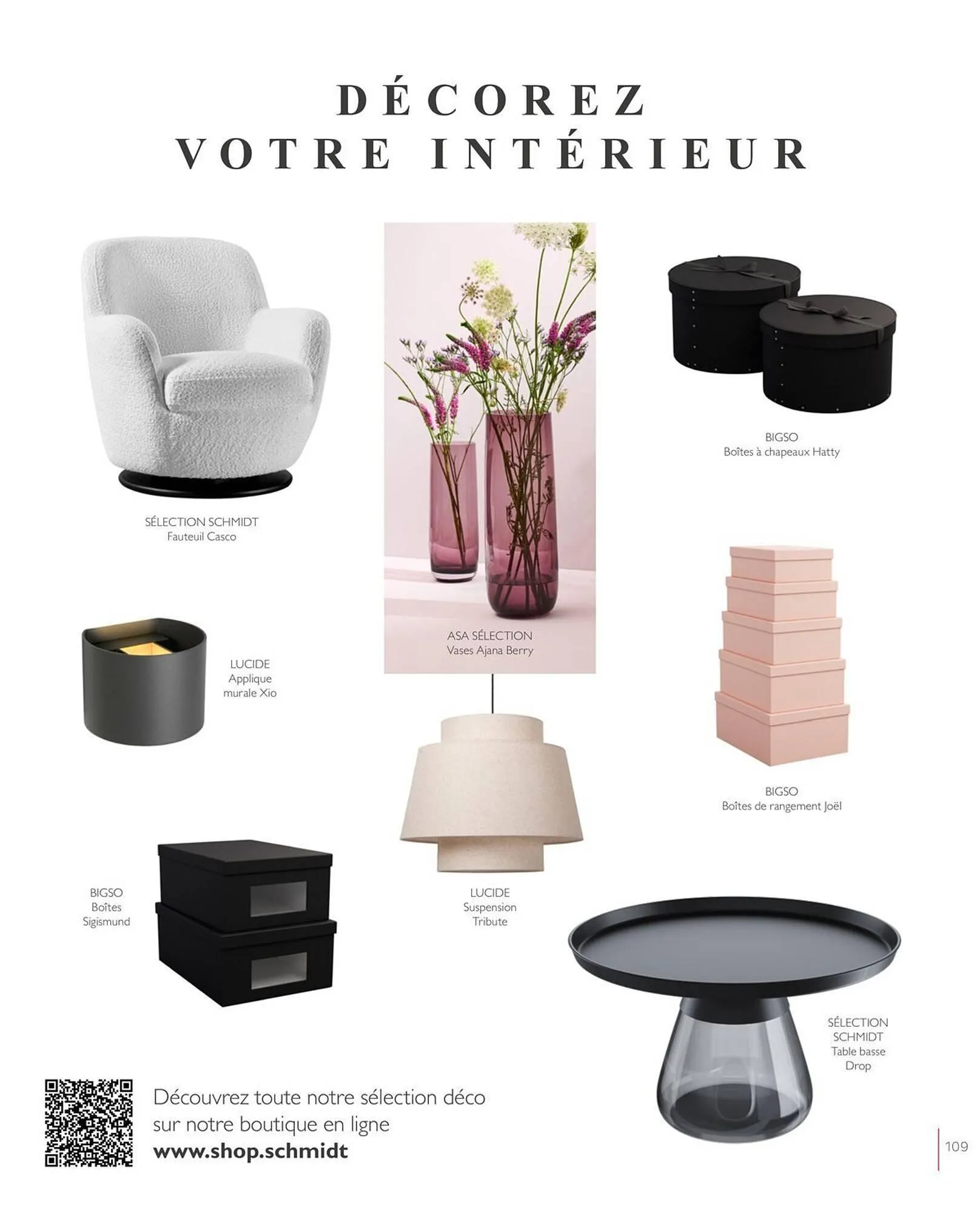 Catalogue Cuisines Schmidt du 8 janvier au 31 décembre 2025 - Catalogue page 109