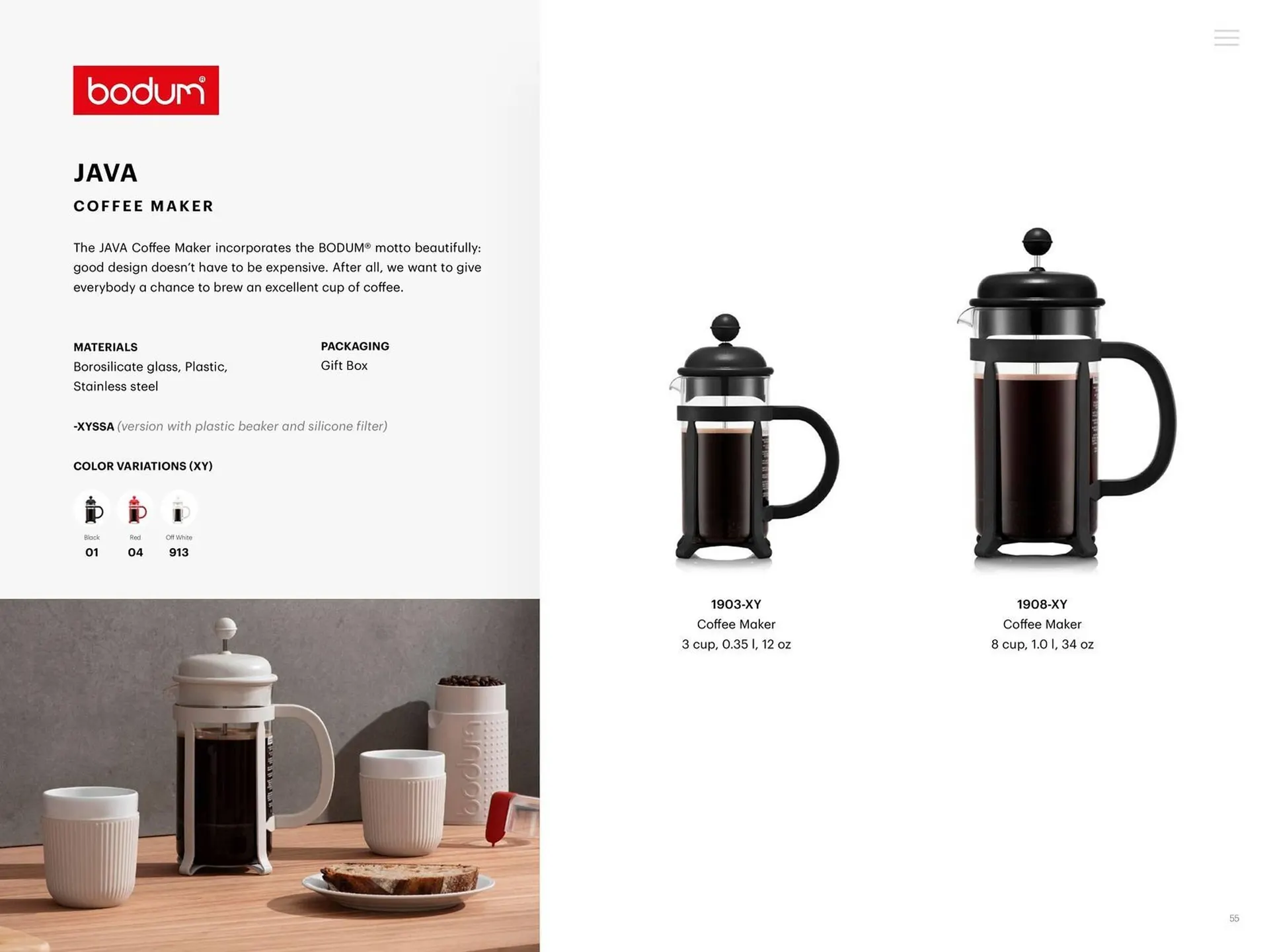 Catalogue Bodum du 25 mars au 31 décembre 2025 - Catalogue page 55