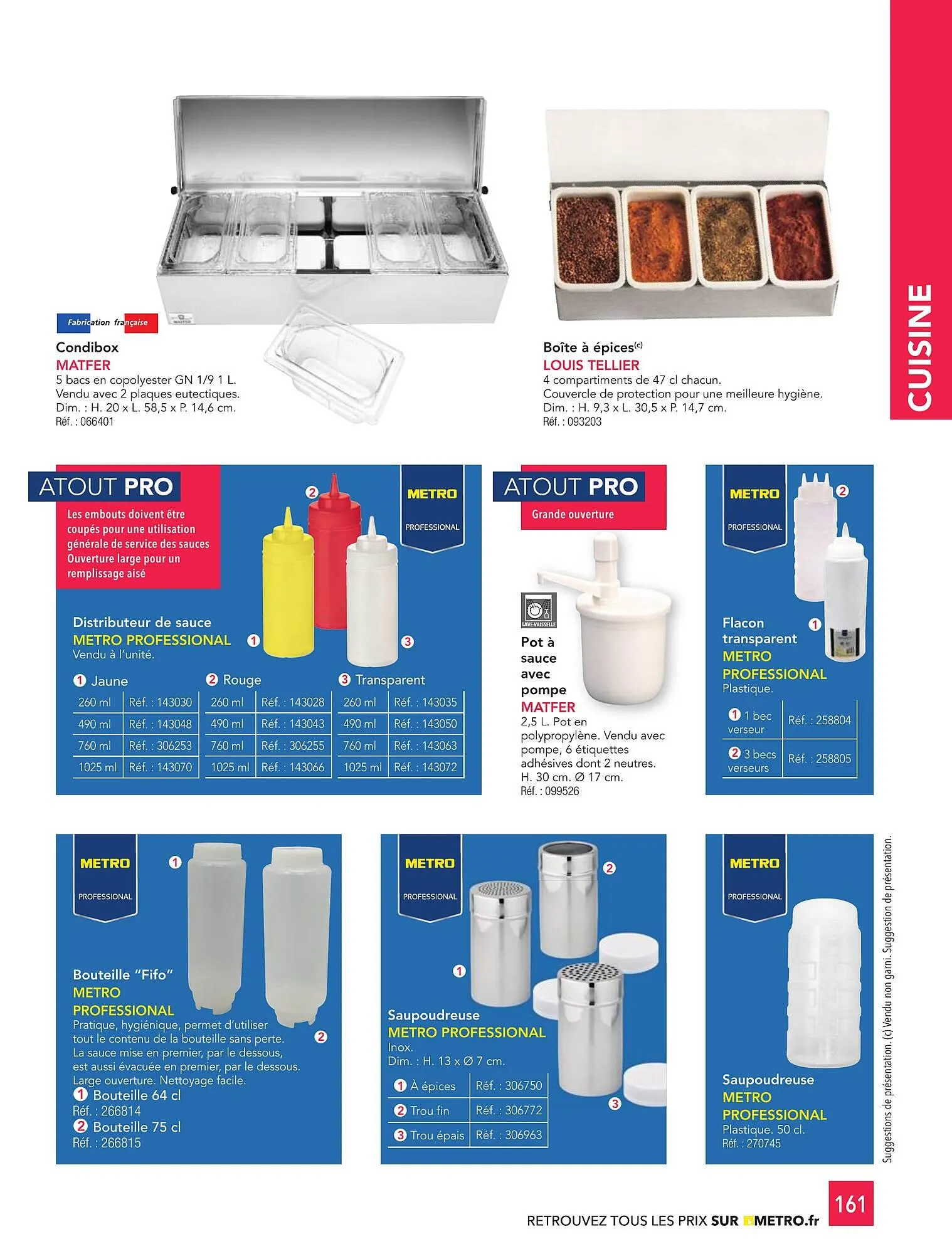 Catalogue METRO du 1 janvier au 31 décembre 2026 - Catalogue page 161