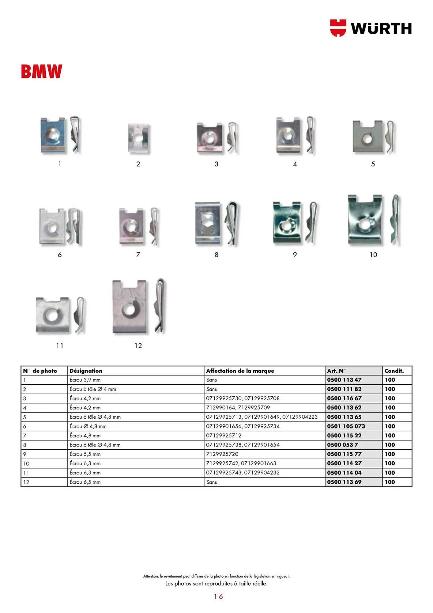 Würth Catalogue du 21 janvier au 31 décembre 2025 - Catalogue page 13