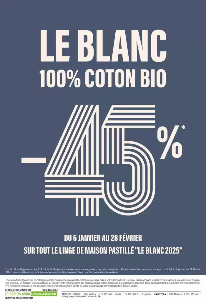 CATALOGUE PROMOTIONNEL du 20 janvier au 2 février 2025 - Catalogue page 58