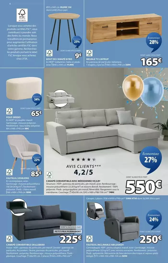 Offres exceptionnelles du 25 mars au 12 mai 2025 - Catalogue page 4