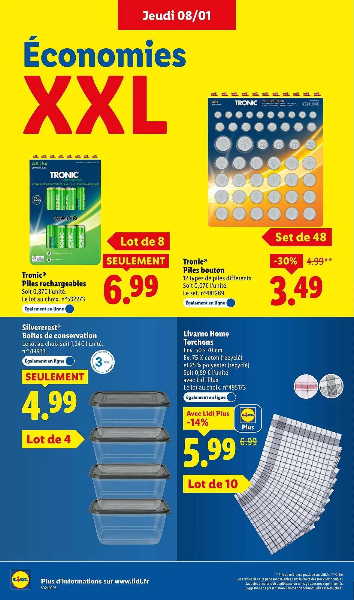 Catalogue Lidl du 8 janvier au 12 janvier 2026 - Catalogue page 8