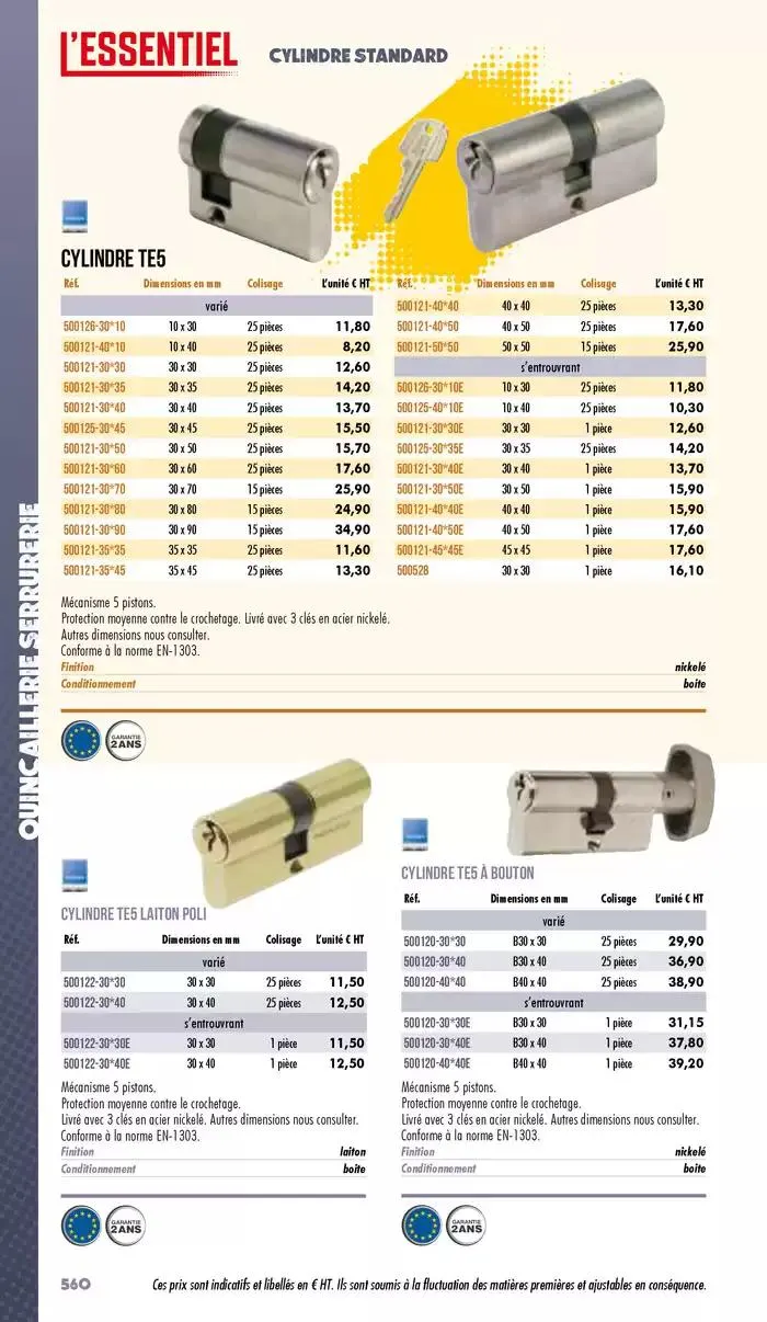 Essentiel Industrie 2025 du 3 janvier au 31 décembre 2025 - Catalogue page 562