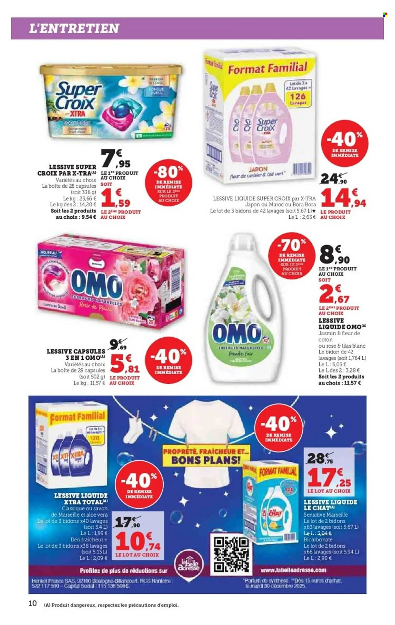 Catalogue Hyper U du 16 décembre au 11 janvier 2026 - Catalogue page 10