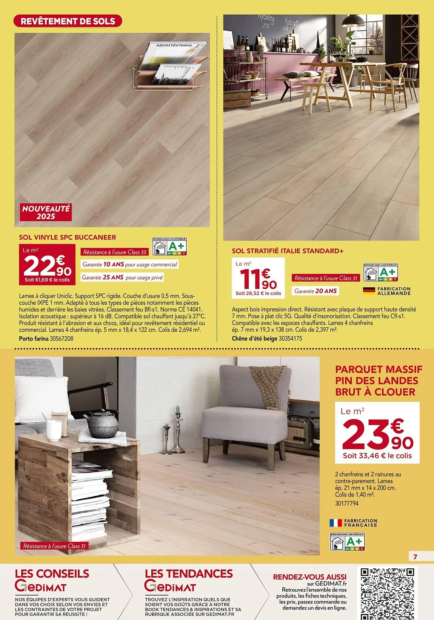 Catalogue Gedimat du 2 juillet au 26 juillet 2025 - Catalogue page 7