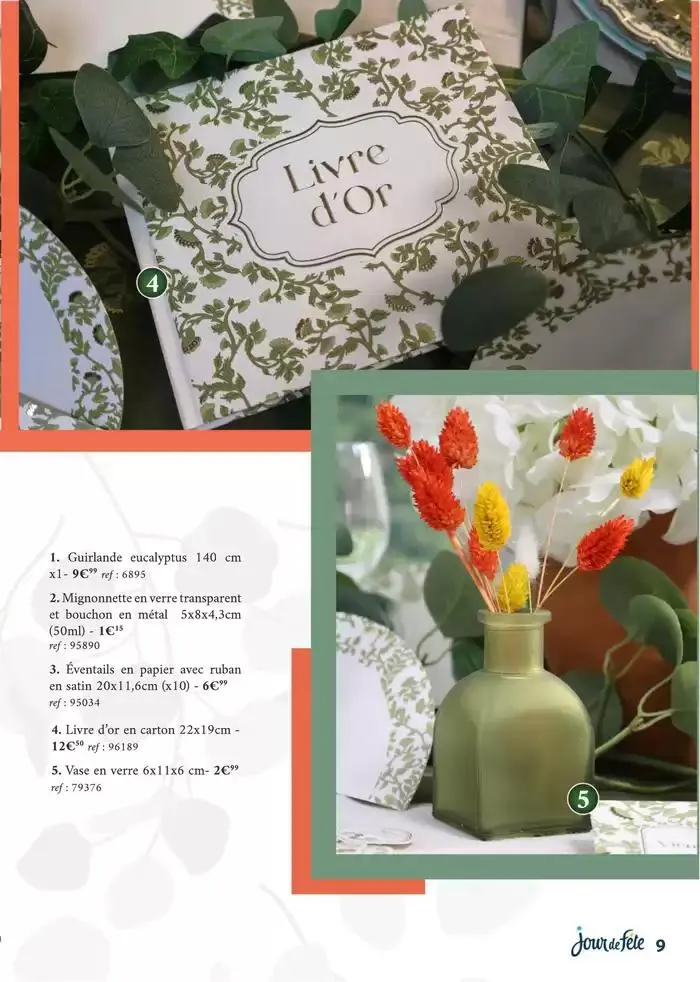 Magazine Mariage 2025 du 10 mars au 30 juin 2025 - Catalogue page 9