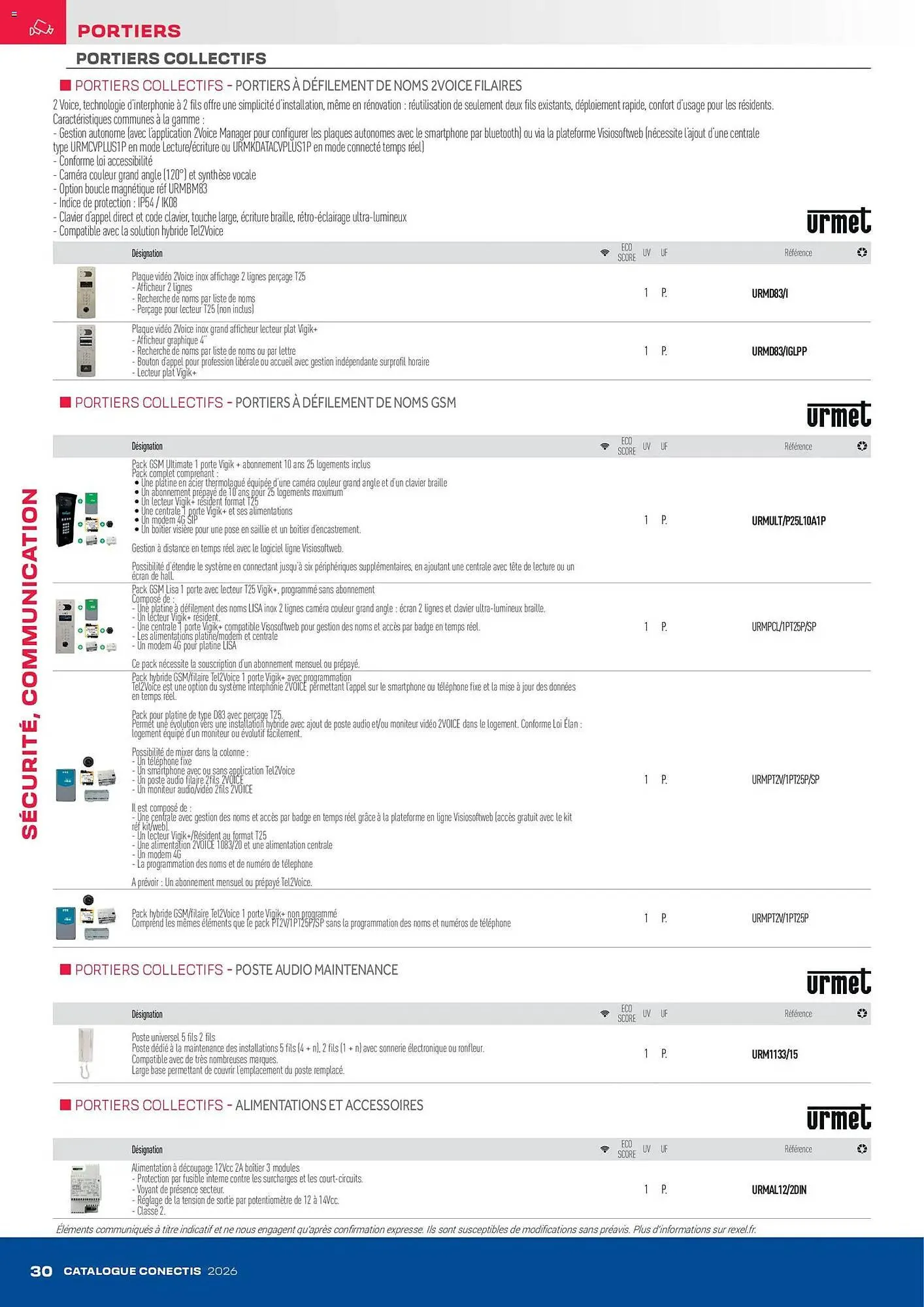 Catalogue Rexel du 10 avril au 31 décembre 2026 - Catalogue page 30
