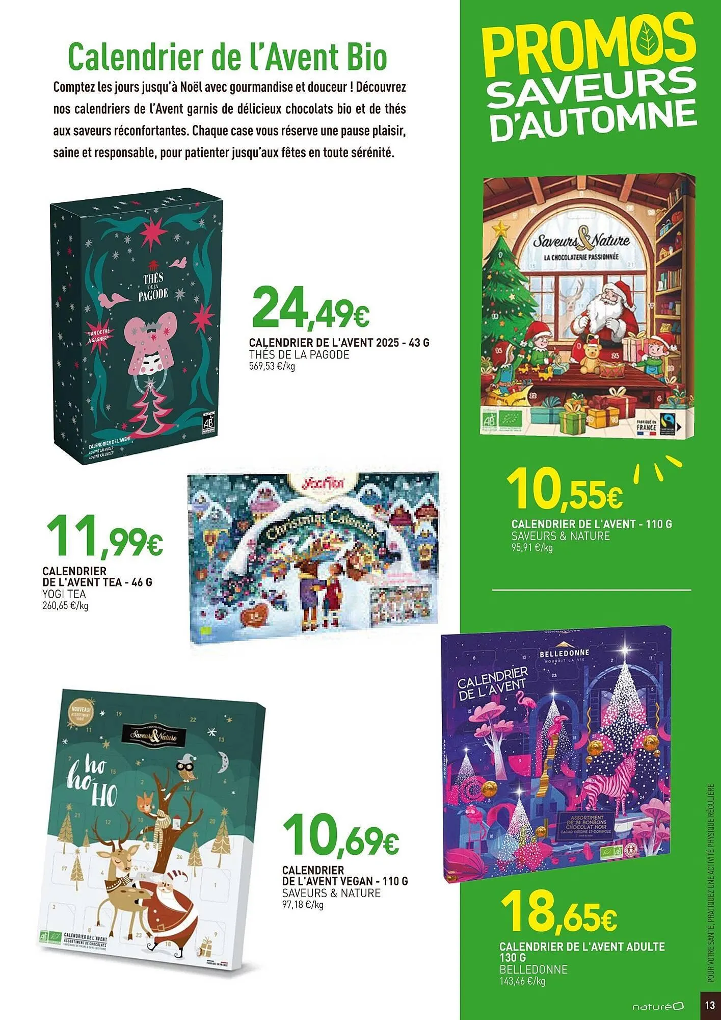 Catalogue naturéO du 29 octobre au 23 novembre 2025 - Catalogue page 13