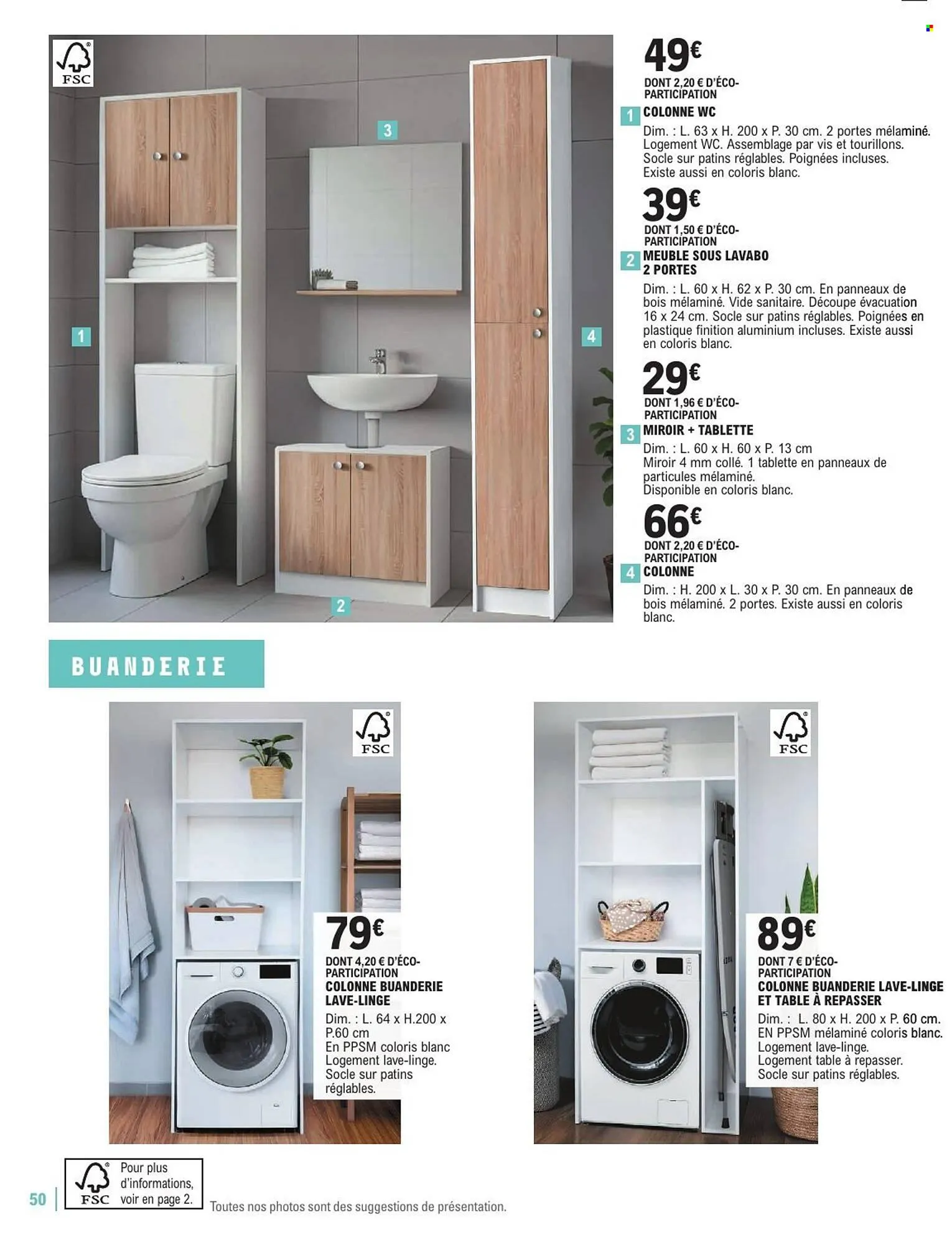 Catalogue E.Leclerc Brico du 6 janvier au 7 février 2026 - Catalogue page 50