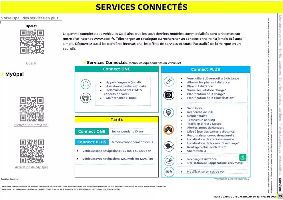 Opel Astra et Astra Sports Tourer du 5 mars au 5 mars 2026 - Catalogue page 26
