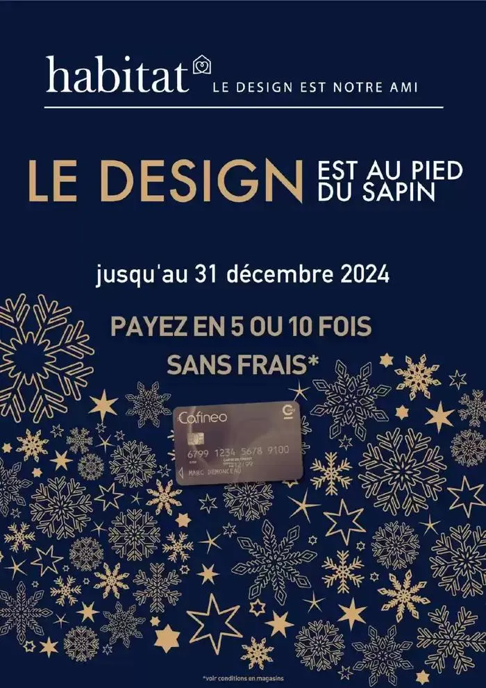 Le design est au pied du sapin - 1
