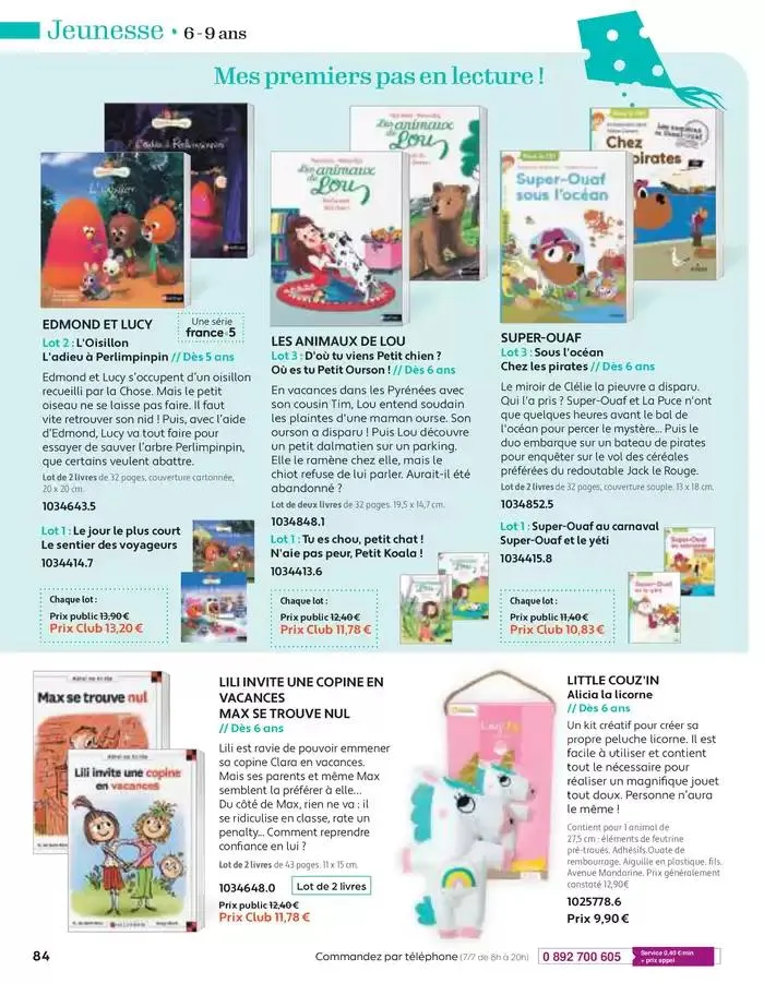 Mai - Juin 2025 du 30 avril au 30 juin 2025 - Catalogue page 84