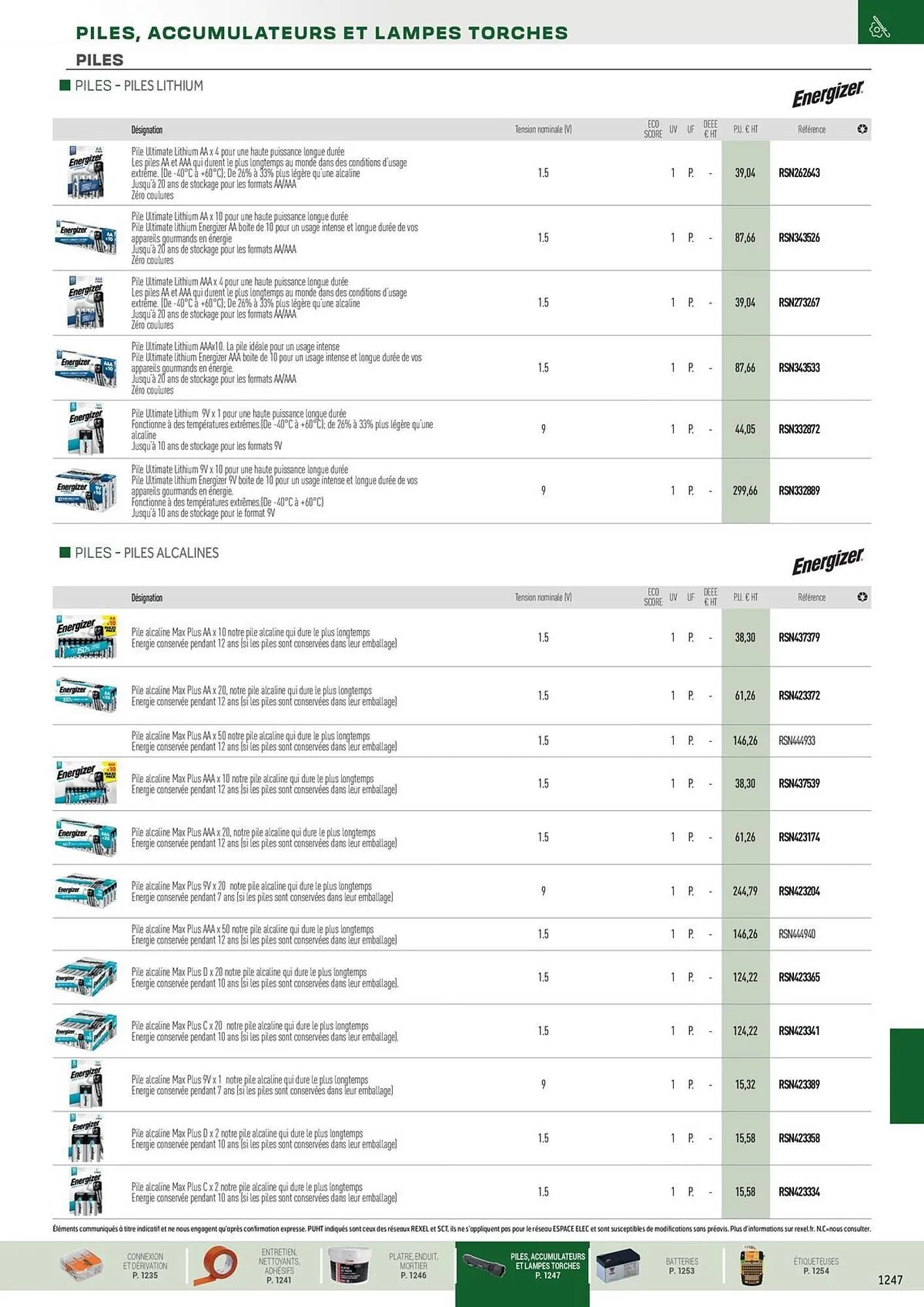 Catalogue Rexel du 31 octobre au 31 décembre 2025 - Catalogue page 121