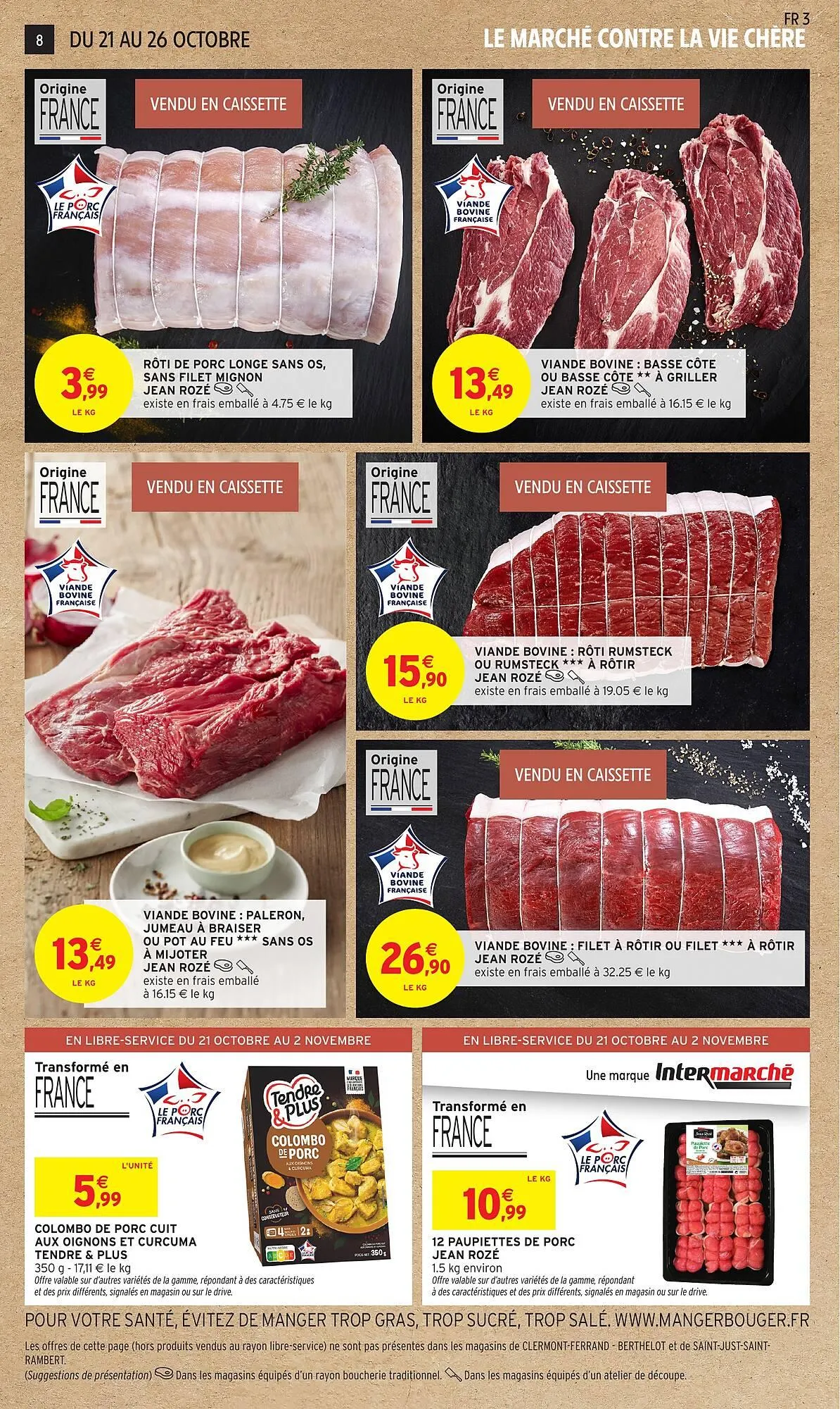 Catalogue Intermarché du 21 octobre au 2 novembre 2025 - Catalogue page 8