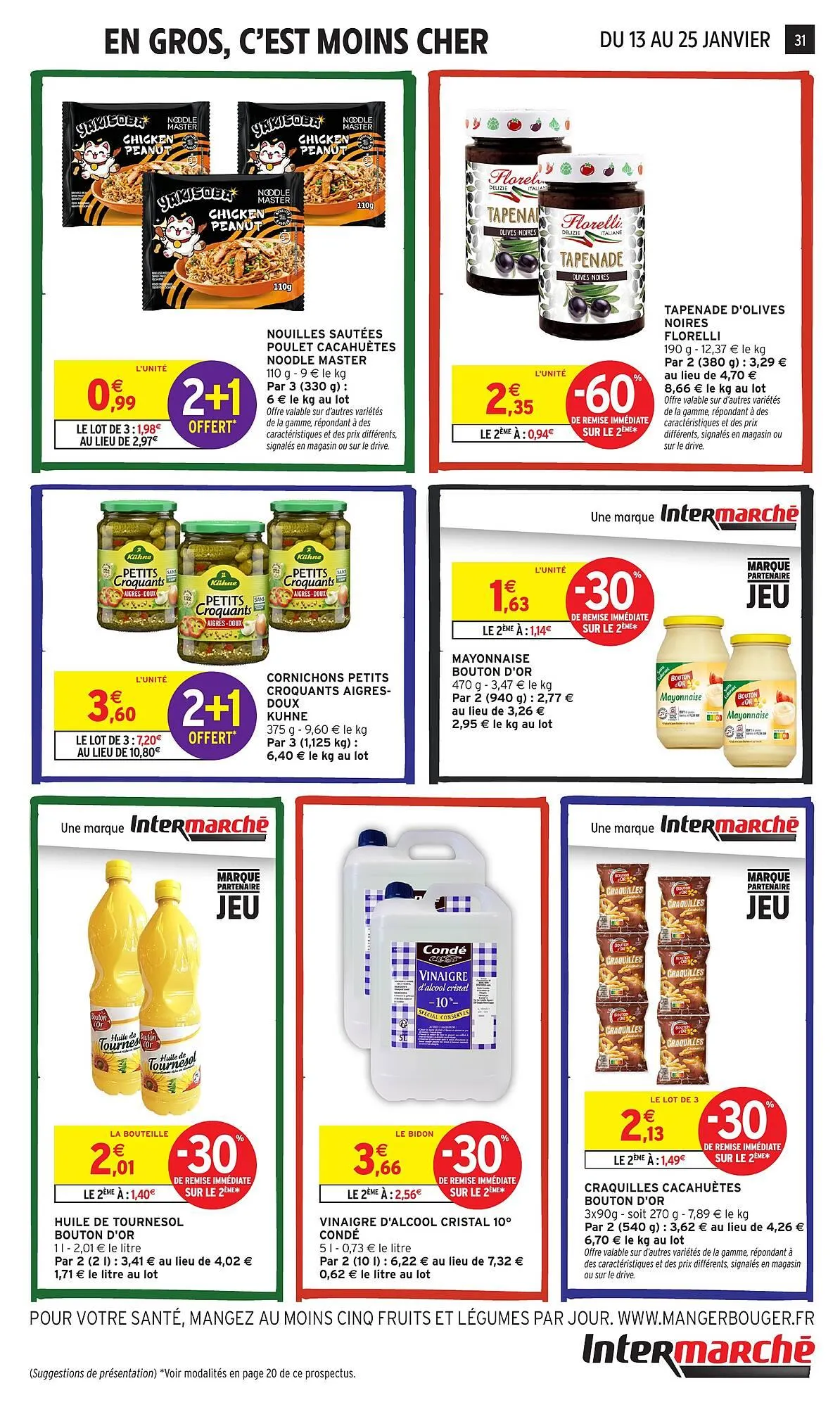 Catalogue Intermarché du 13 janvier au 25 janvier 2026 - Catalogue page 31