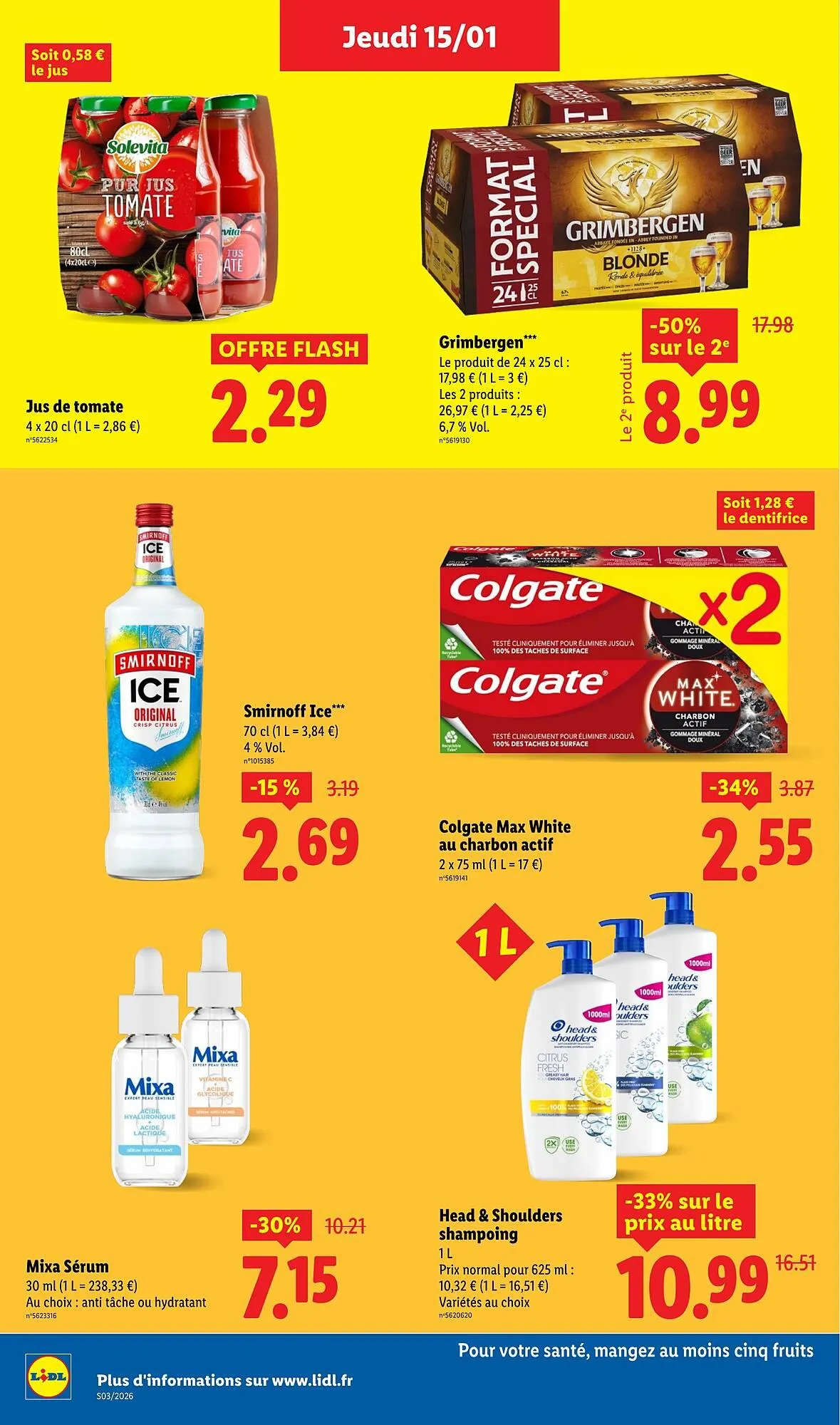 Catalogue Lidl du 15 janvier au 21 janvier 2026 - Catalogue page 20