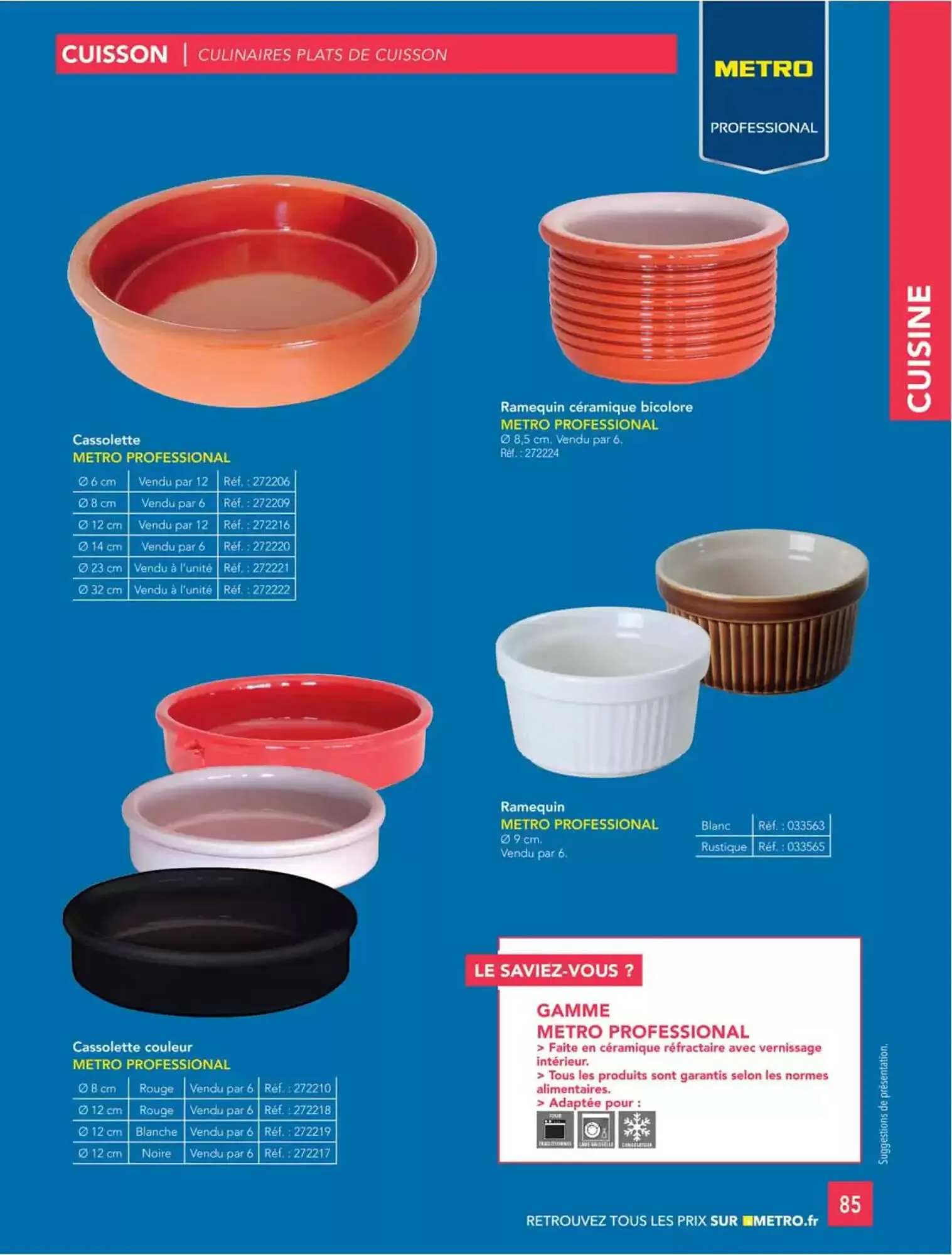 Catalogue METRO du 2 janvier au 31 décembre 2025 - Catalogue page 184