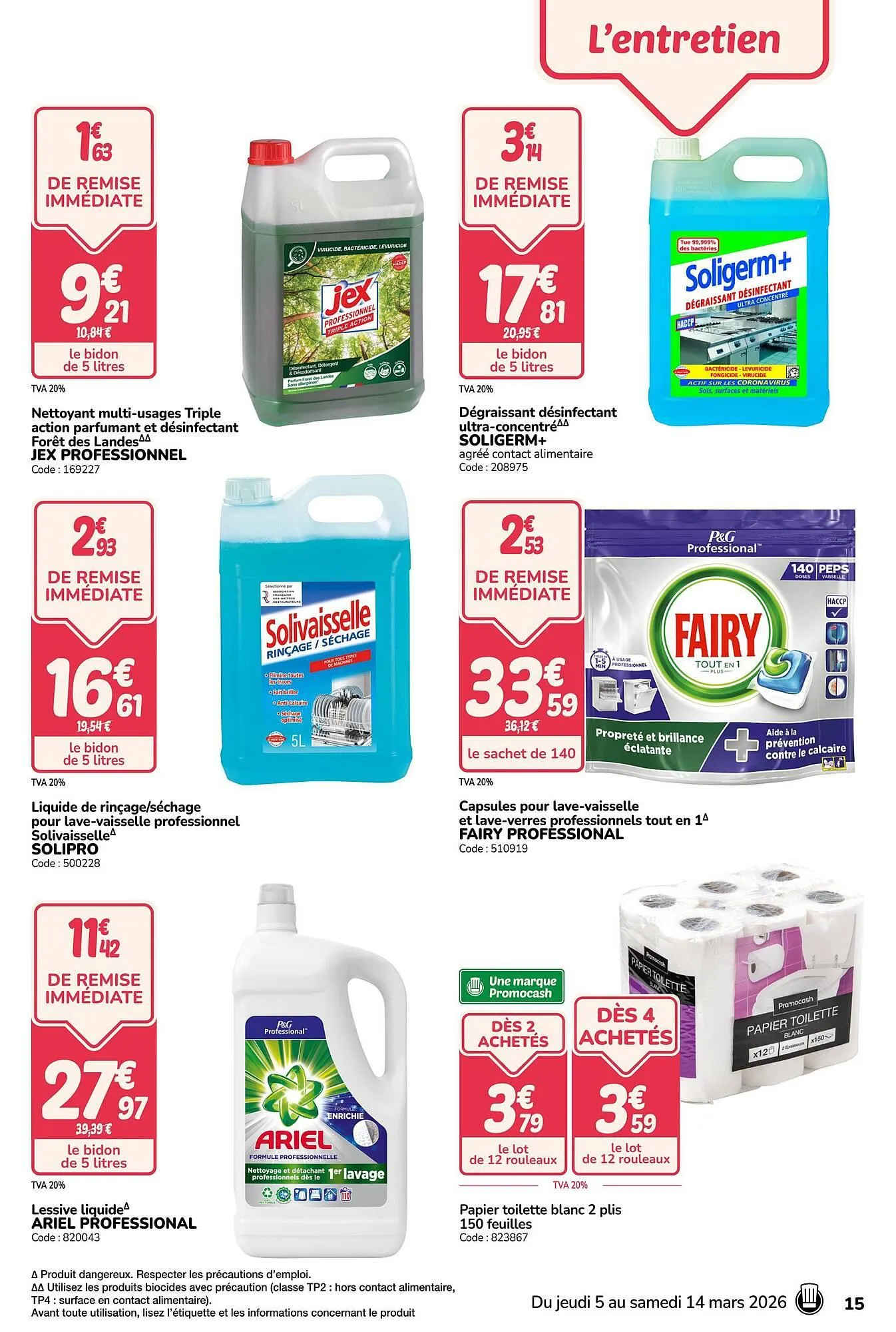 Catalogue Promocash du 27 février au 14 mars 2026 - Catalogue page 15