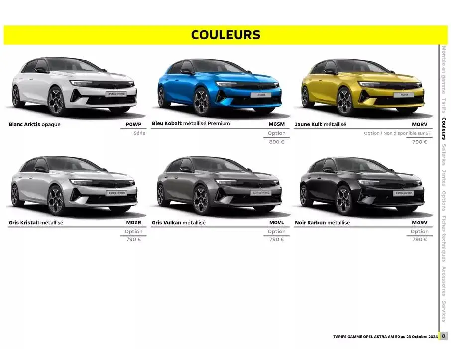 Opel Astra du 17 décembre au 17 décembre 2025 - Catalogue page 9