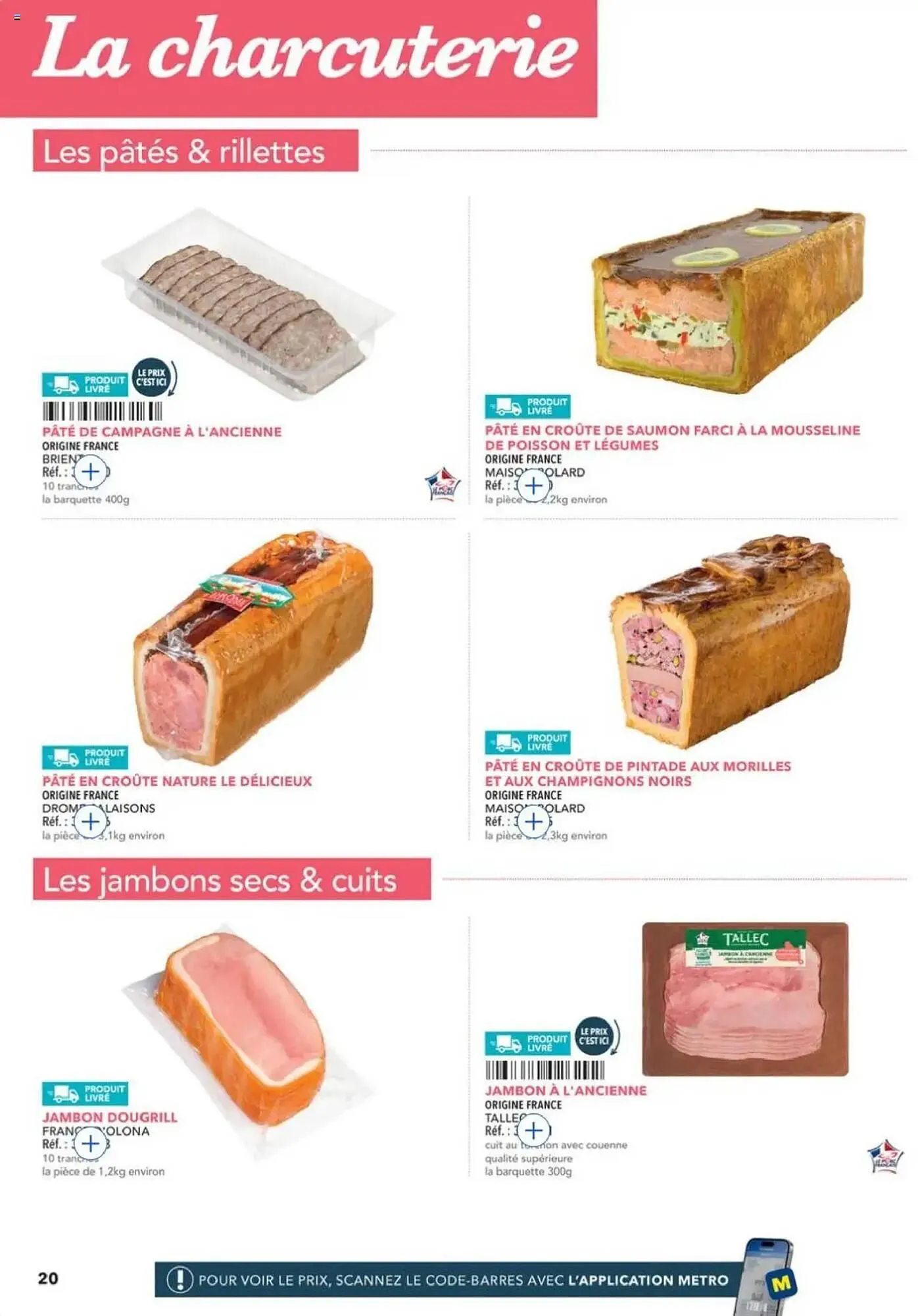 Catalogue METRO du 2 octobre au 31 décembre 2025 - Catalogue page 20