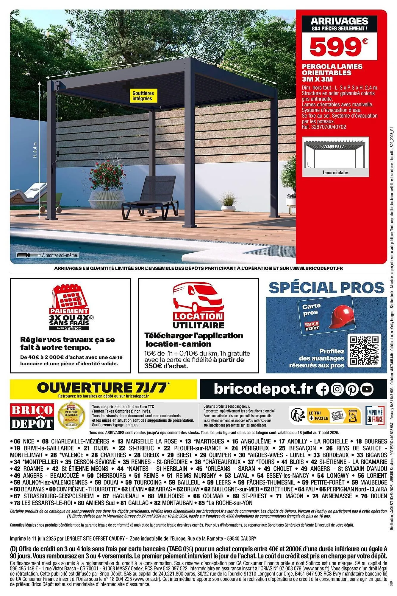 Catalogue Brico Dépôt du 18 juillet au 7 août 2025 - Catalogue page 24