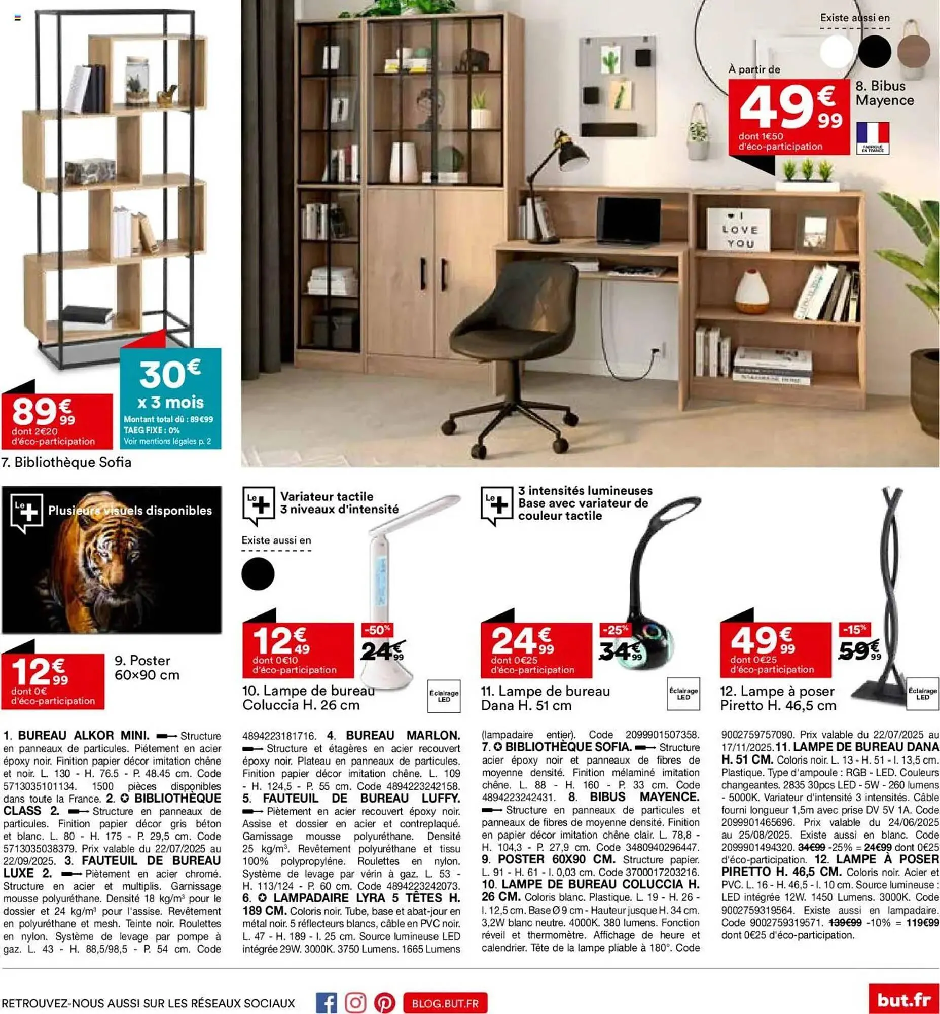 Catalogue BUT du 22 juillet au 25 août 2025 - Catalogue page 5