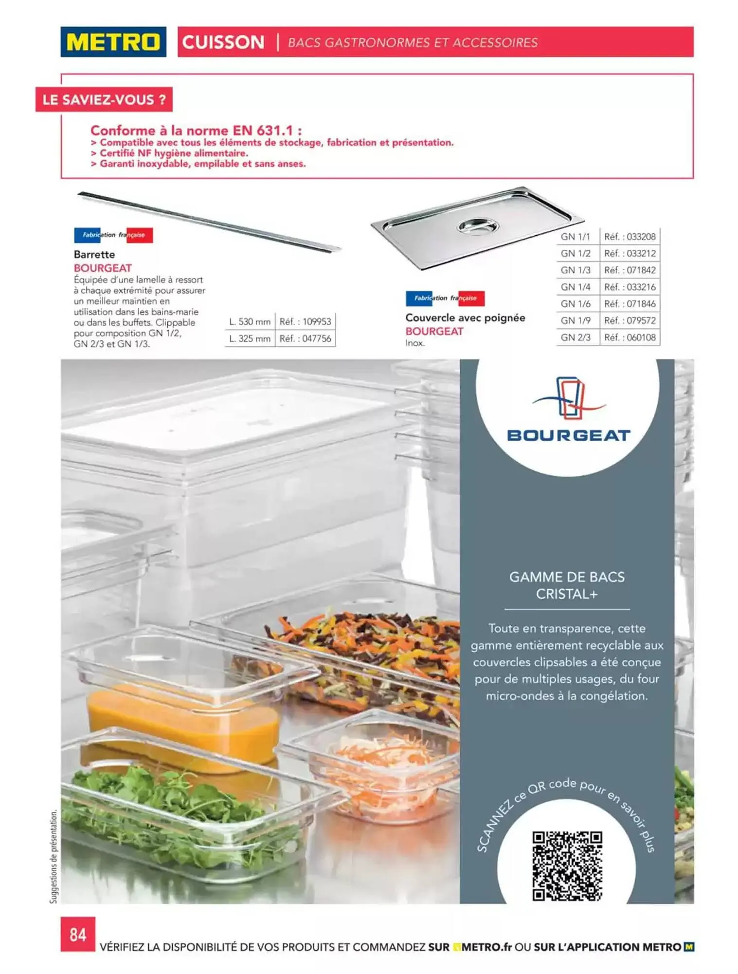 Catalogue METRO du 2 janvier au 31 décembre 2025 - Catalogue page 183