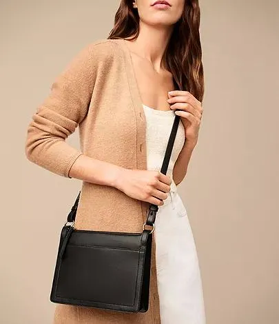 Sac porté croisé Taryn en cuir