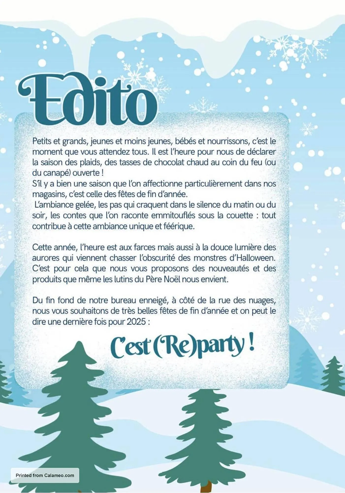 Catalogue Jour de Fête du 6 novembre au 1 janvier 2026 - Catalogue page 2