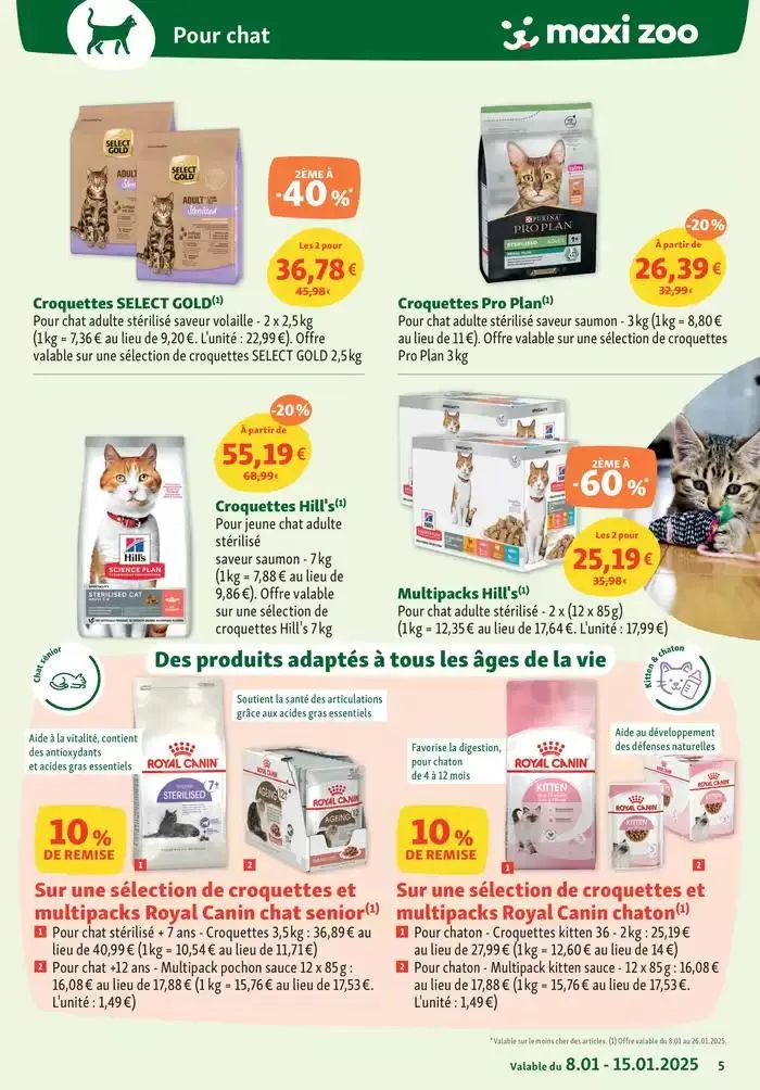 Maxi Promos pour bien débuter l'année du 6 janvier au 15 janvier 2025 - Catalogue page 5