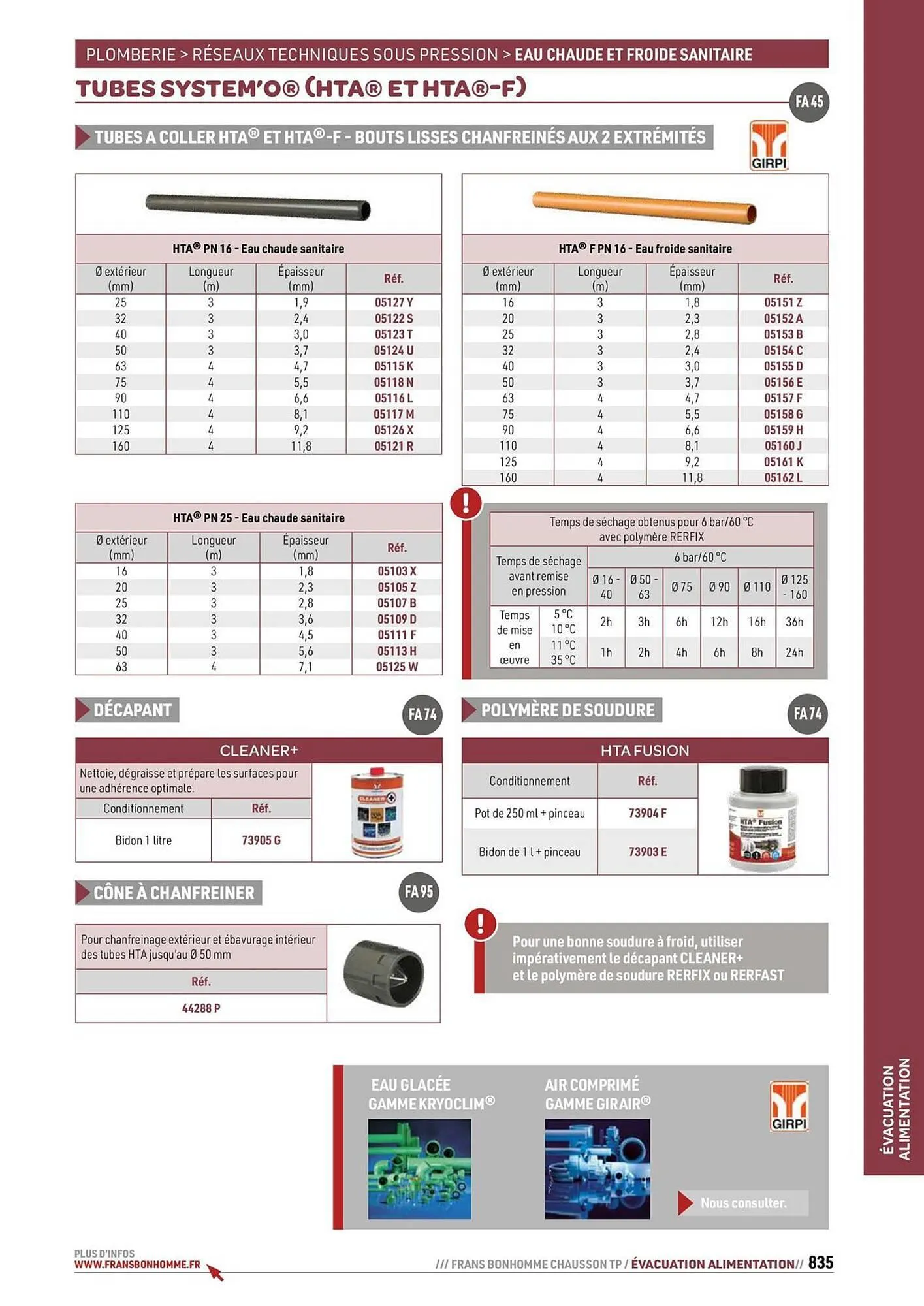Catalogue Chausson Matériaux du 24 septembre au 31 décembre 2025 - Catalogue page 835