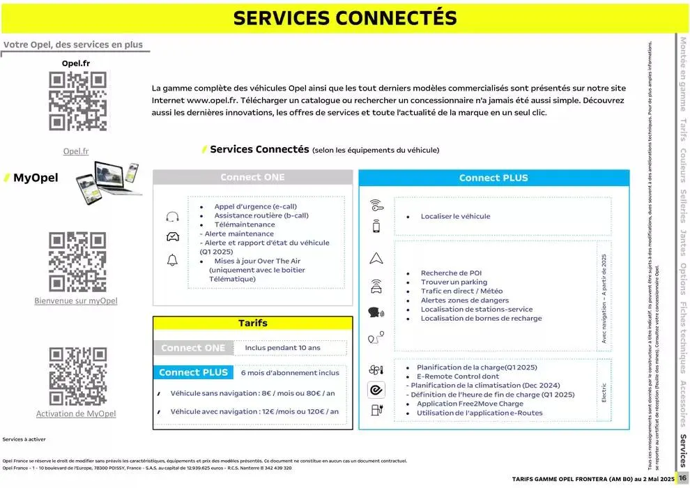 Opel Nouveau Frontera du 12 mai au 12 mai 2026 - Catalogue page 17