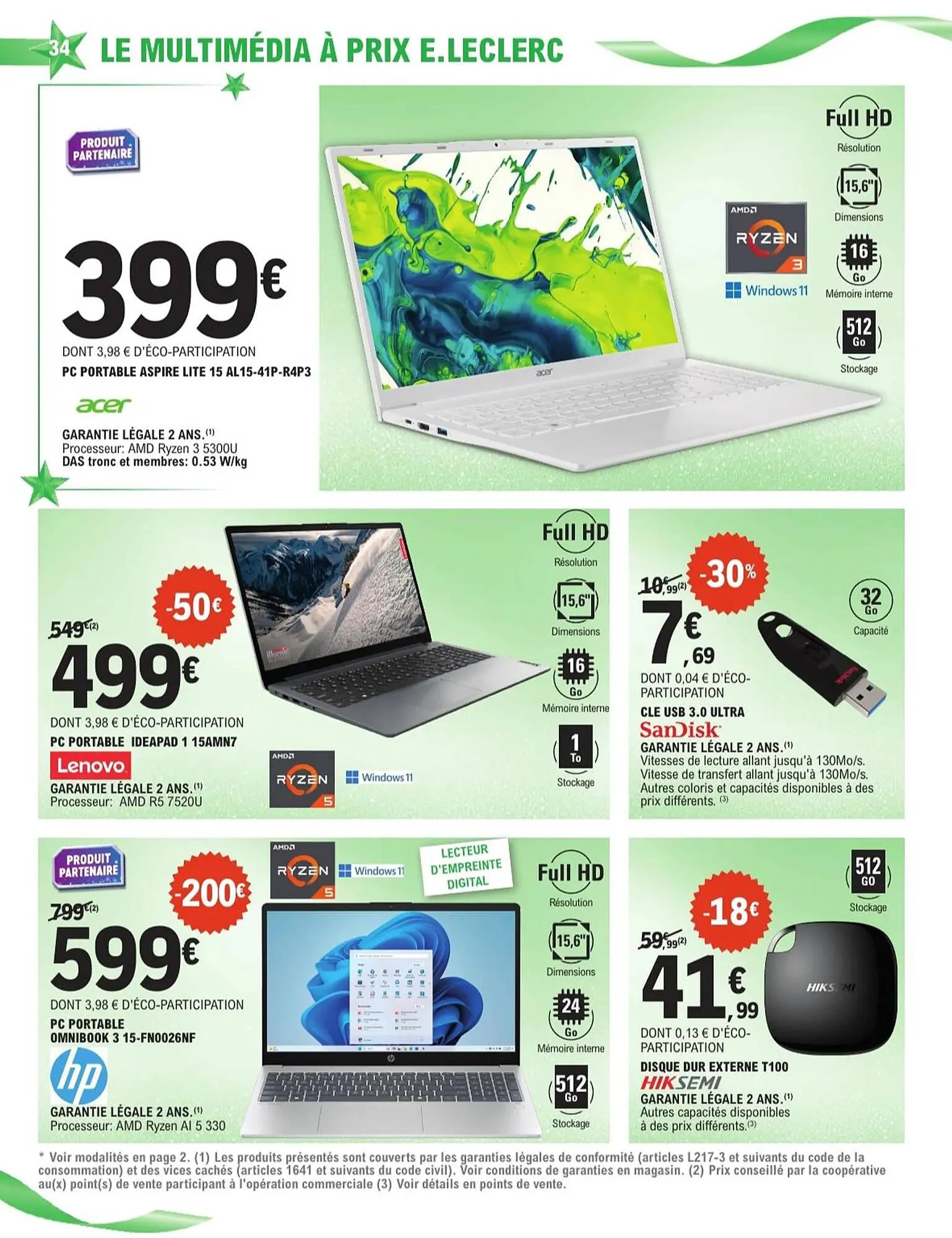 Catalogue E.Leclerc du 2 décembre au 20 décembre 2025 - Catalogue page 34