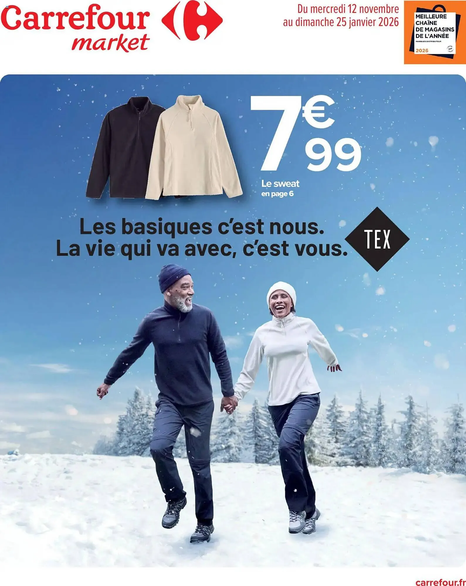 Catalogue Carrefour Market du 12 novembre au 25 janvier 2026 - Catalogue page 1