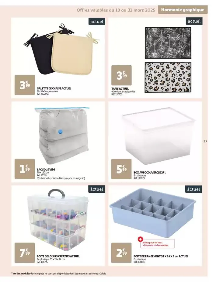 Tout pour la déco du 18 mars au 28 avril 2025 - Catalogue page 13