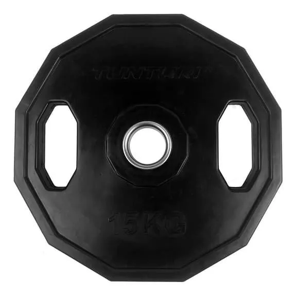 Disque olympique Tunturi 15 kg noir