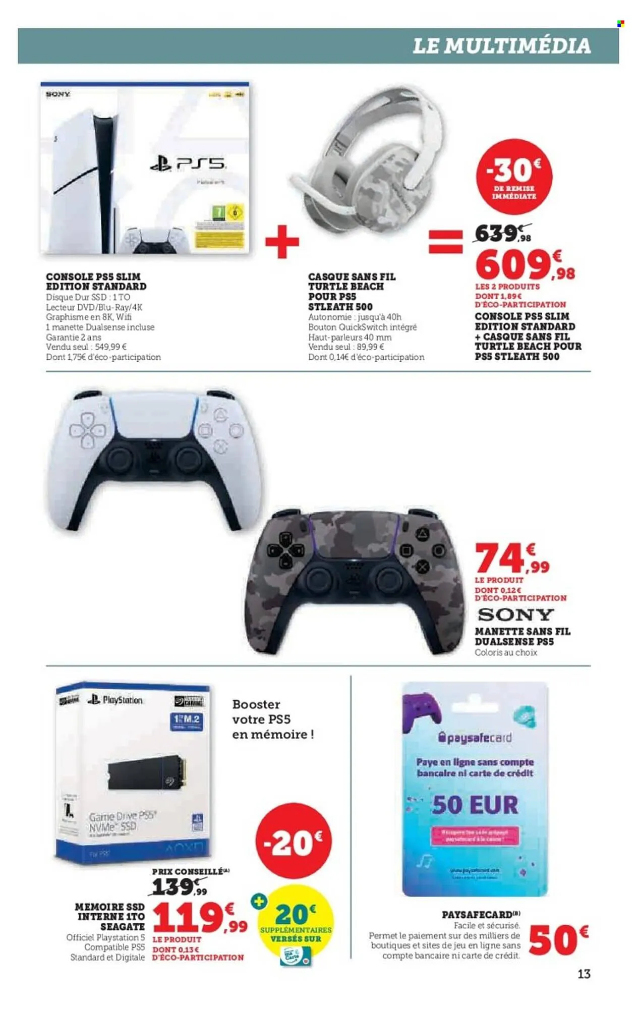 Catalogue Hyper U du 28 octobre au 9 novembre 2025 - Catalogue page 13