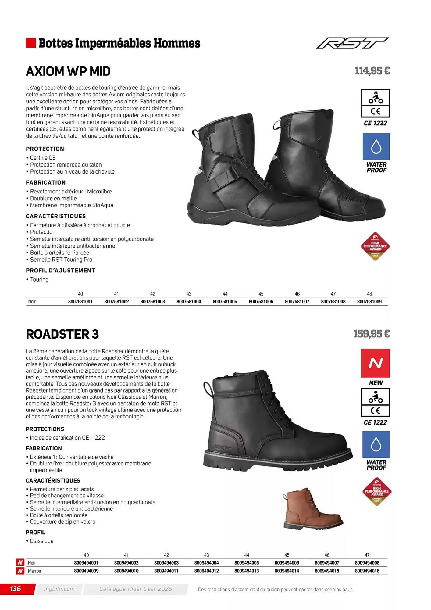 Catalogue Bihr du 12 décembre au 31 décembre 2025 - Catalogue page 136