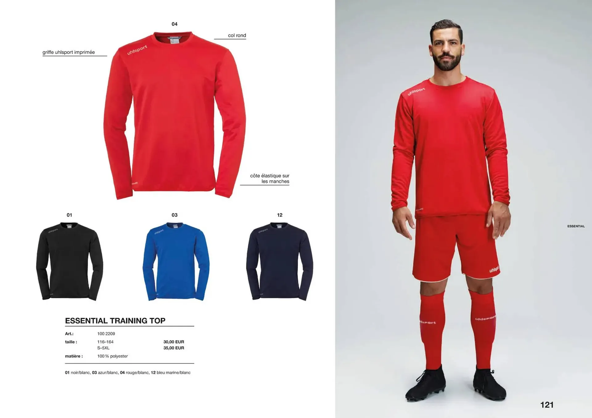 Catalogue Uhlsport du 1 mars au 31 décembre 2023 - Catalogue page 121