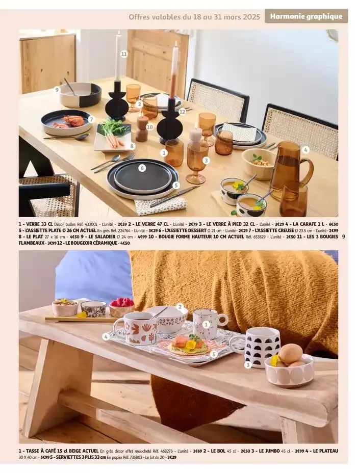 Tout pour la déco du 18 mars au 28 avril 2025 - Catalogue page 9