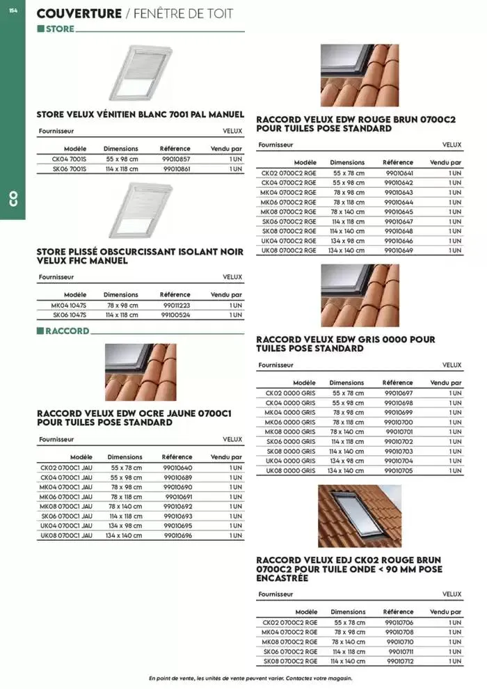 Tout faire +de 15 000 Produits du 17 décembre au 30 juin 2025 - Catalogue page 60