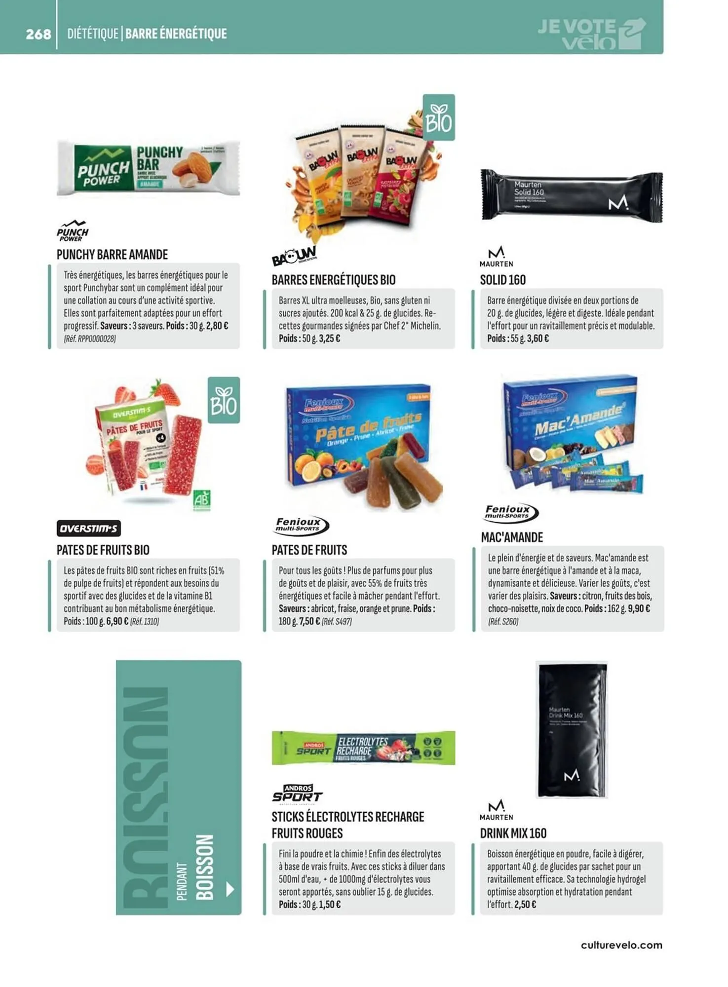 Catalogue Culture Vélo du 19 décembre au 31 décembre 2026 - Catalogue page 268