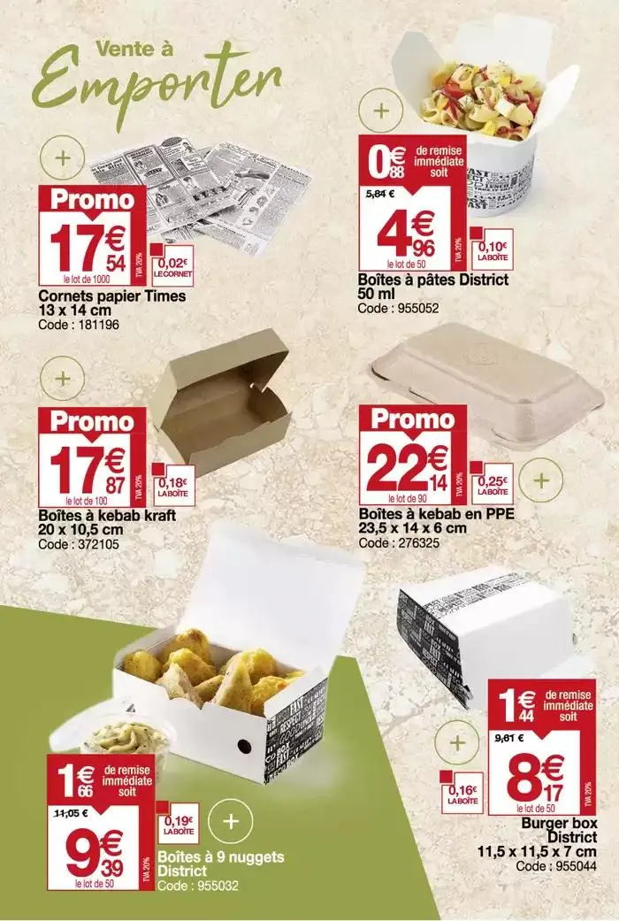 Art de la table & équipement du 6 mars au 5 avril 2025 - Catalogue page 20