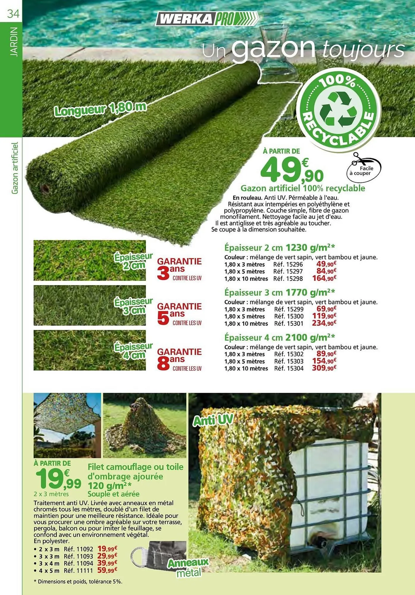 Catalogue Provence Outillage du 9 septembre au 30 novembre 2025 - Catalogue page 34