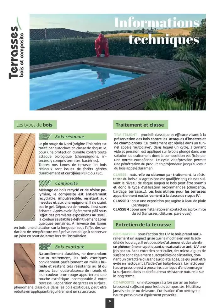 Aménagez votre extérieur SAISON 2025 du 1 janvier au 31 décembre 2025 - Catalogue page 8