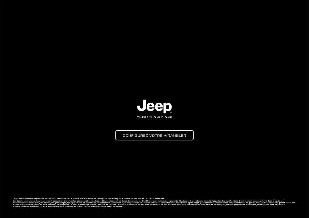 JEEP WRANGLER MY25 du 9 septembre au 31 août 2025 - Catalogue page 17