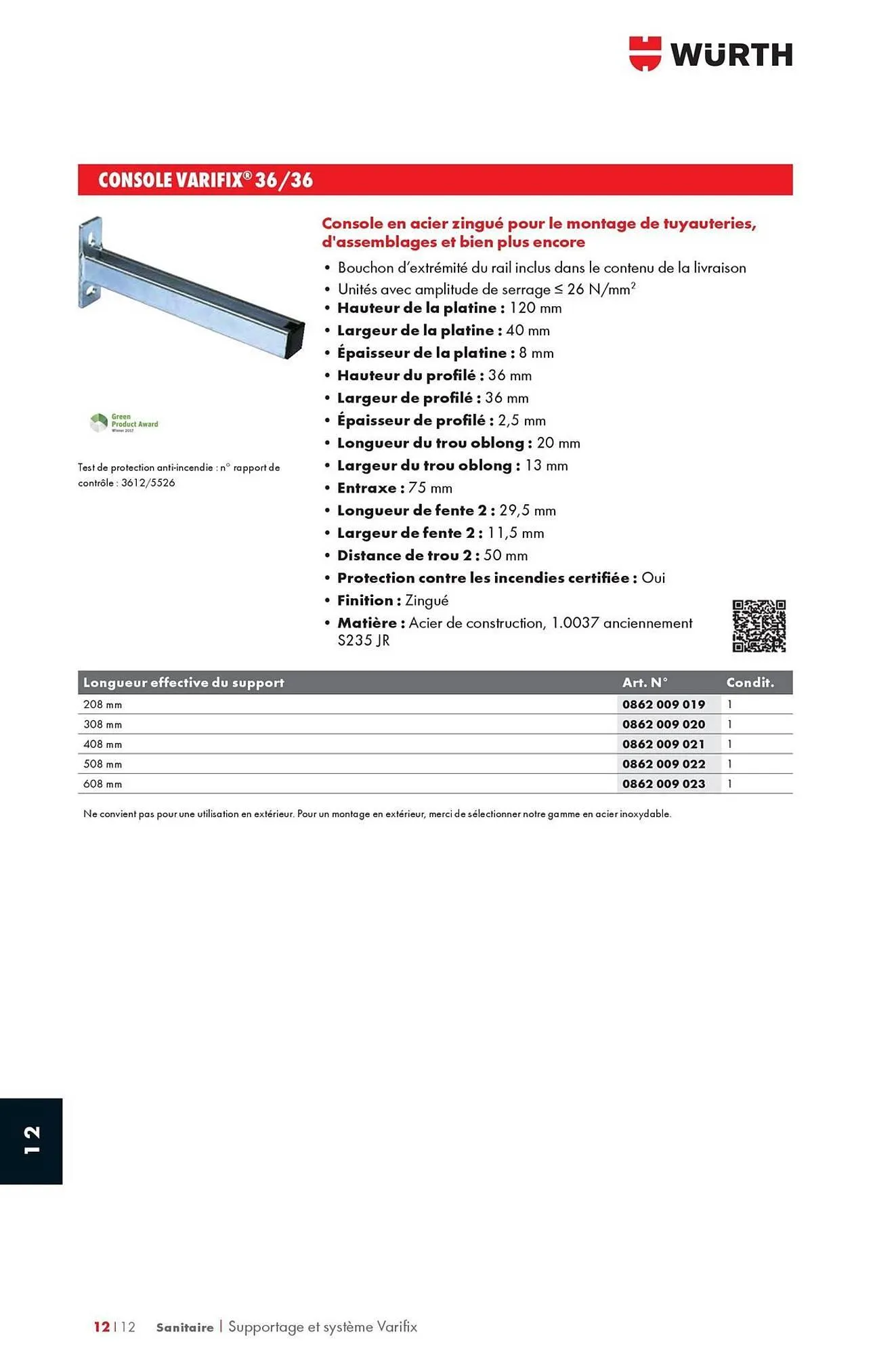 Catalogue Würth du 12 mai au 31 décembre 2025 - Catalogue page 1556