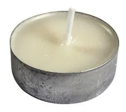 Bougies chauffe-plat BLANC